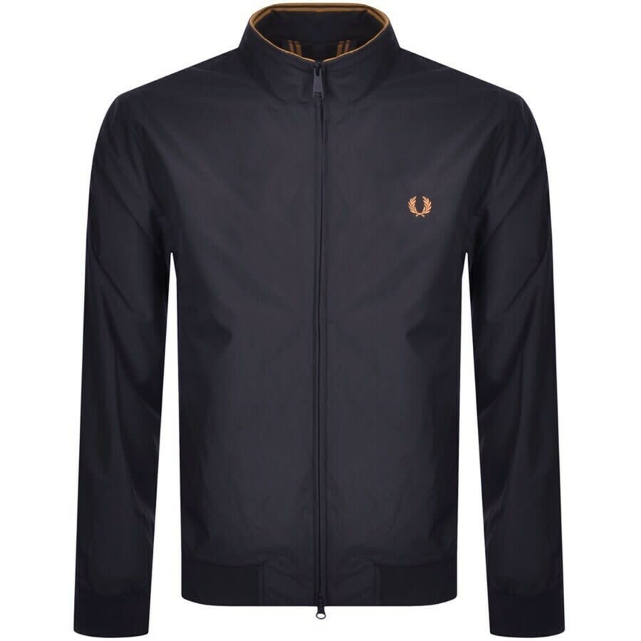 Fred Perry Brentham Jacket Navy | Mainline Menswear us Fred Perry Brentham Jacket Navy | Mainline Menswear us